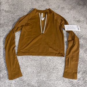 BRAND NEW LULU LEMON SWIFTLY TECH 1/2 ZIP